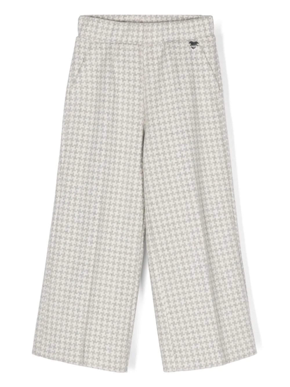 Прямые брюки в ломаную клетку Monnalisa, белый
Прямые брюки в ломаную клетку Monnalisa, белый