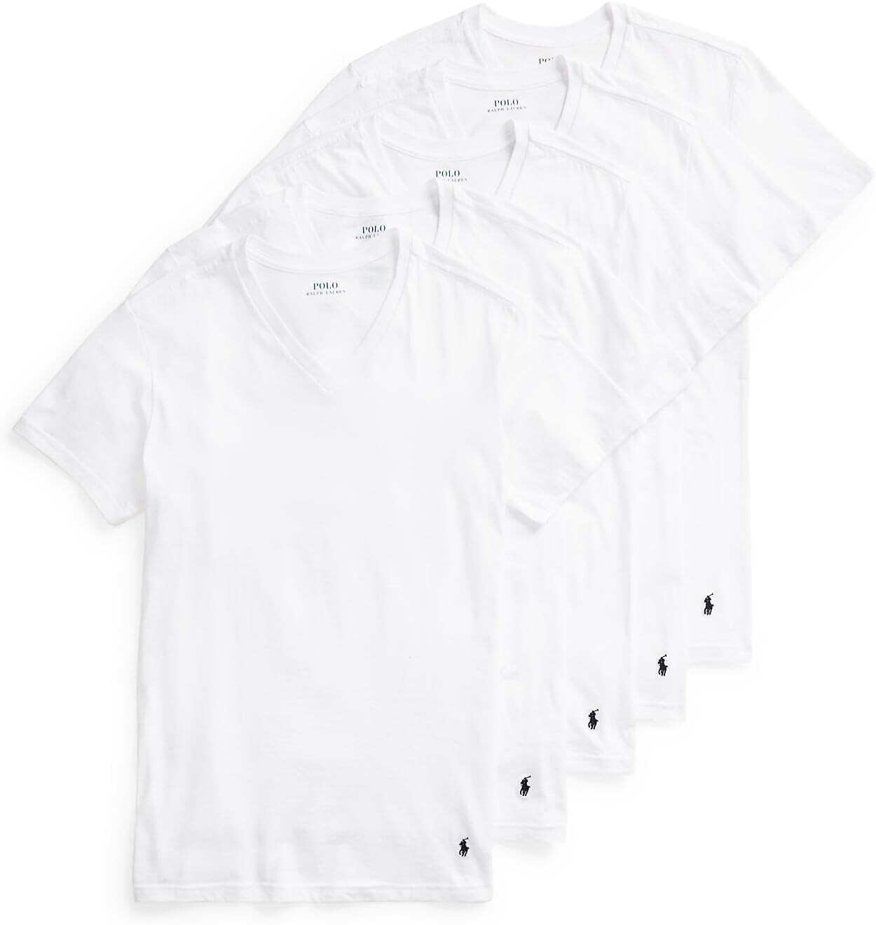 Топ 5-Pack Slim Fit V-Necks Polo Ralph Lauren, цвет White/Cruise Navy Pony Player
Топ 5-Pack Slim Fit V-Necks Polo Ralph Lauren, цвет White/Cruise Navy Pony Player