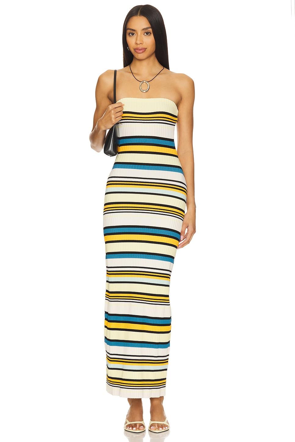 Платье "The courtney" от Solid & Striped, variegated stripe
Платье "The courtney" от Solid & Striped, variegated stripe