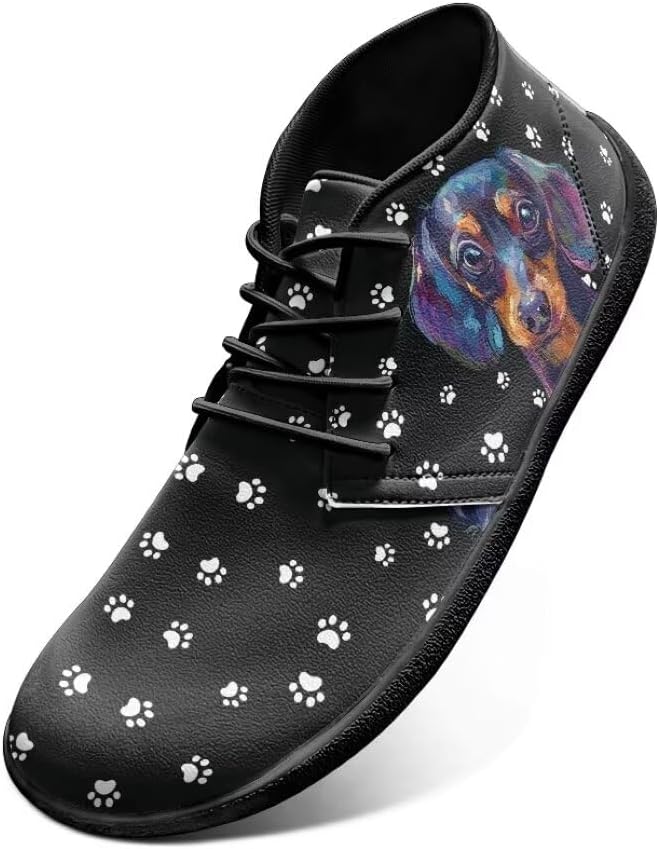 Ультра-легкие босоножки с принтом для собак для мужчин - кроссовки с нулевым перепадом, минималистичные обувь, идеальны для бега и походов Watdotory, черный
Ультра-легкие босоножки с принтом для собак для мужчин - кроссовки с нулевым перепадом, минималистичные обувь, идеальны для бега и походов Watdotory, черный