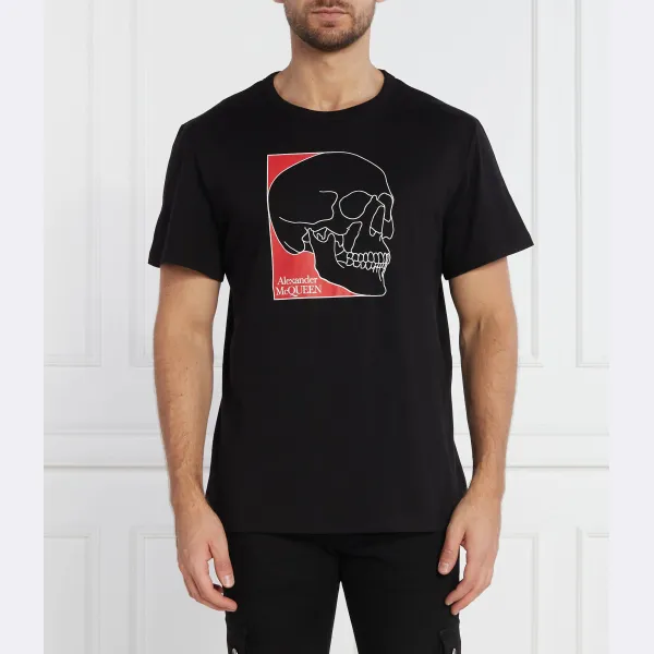 Футболка стандартного кроя Alexander Mcqueen, черный
Футболка стандартного кроя Alexander Mcqueen, черный
