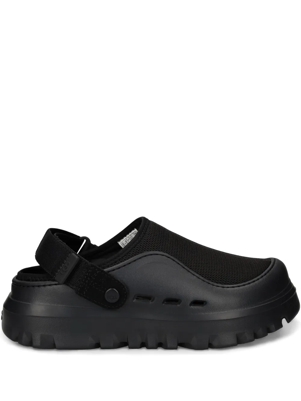 Фактурные клоги PeakMod UGG, черный 
Фактурные клоги PeakMod UGG, черный