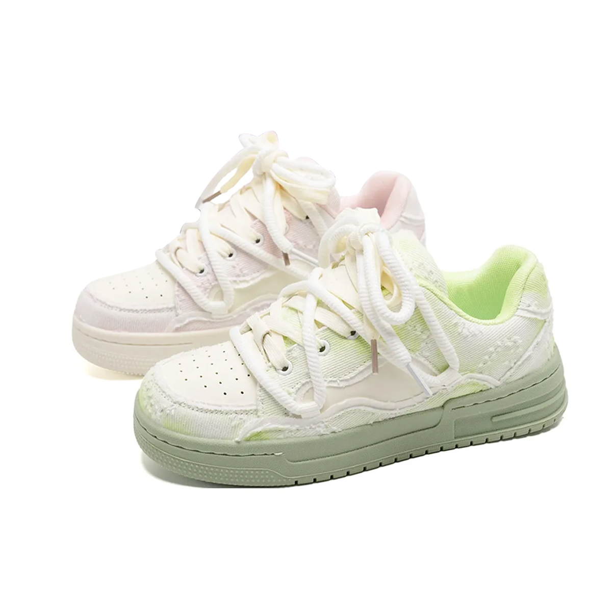 UYRTW Низкие скейтерские кроссовки унисекс с защитой от ударов, поддержкой и балансом, розово-зеленые асимметричные, цвет Pink Green Mismatched
UYRTW Низкие скейтерские кроссовки унисекс с защитой от ударов, поддержкой и балансом, розово-зеленые асимметричные, цвет Pink Green Mismatched