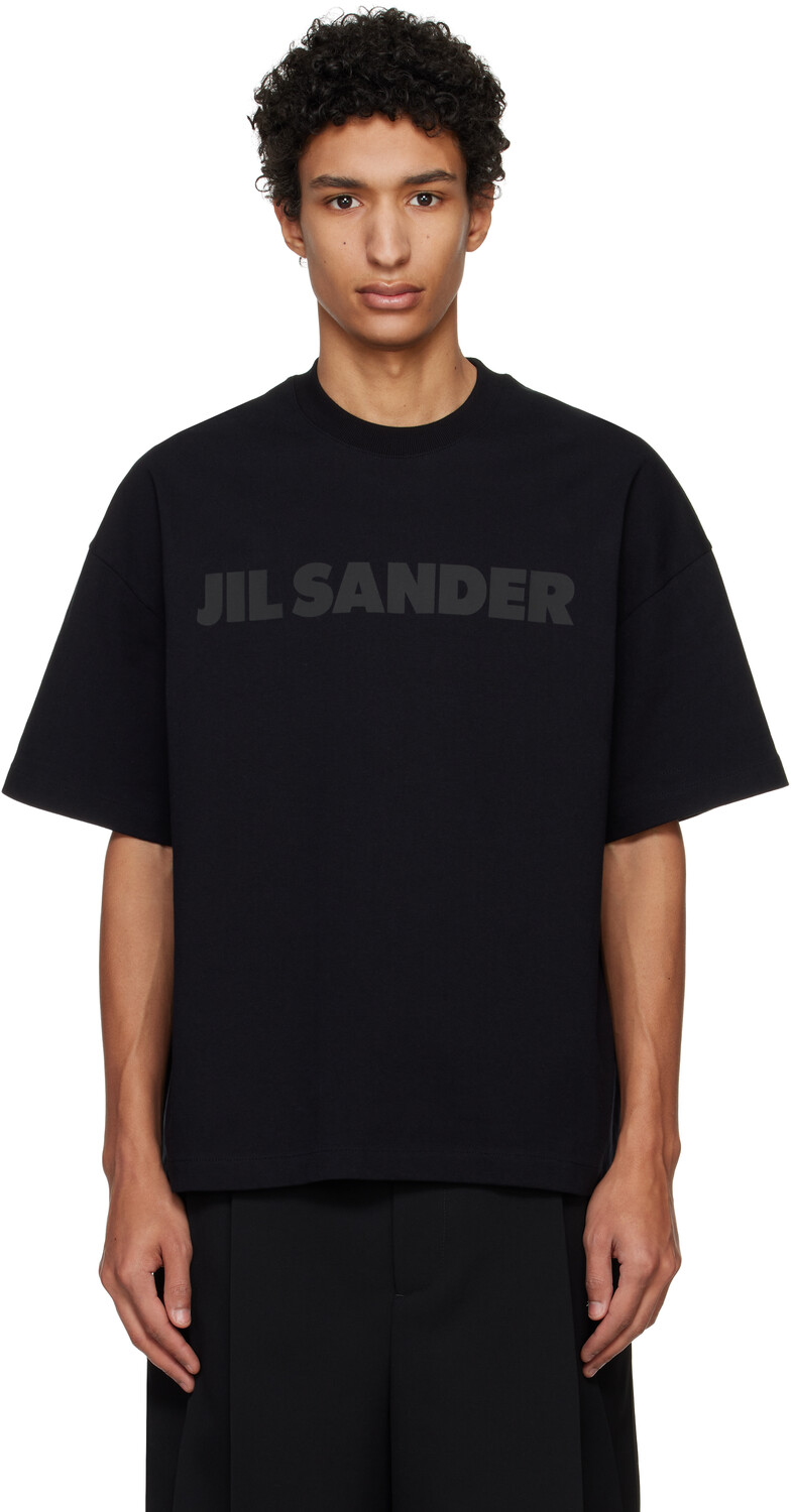 Футболка с логотипом Jil Ander Jil Sander, черный
Футболка с логотипом Jil Ander Jil Sander, черный