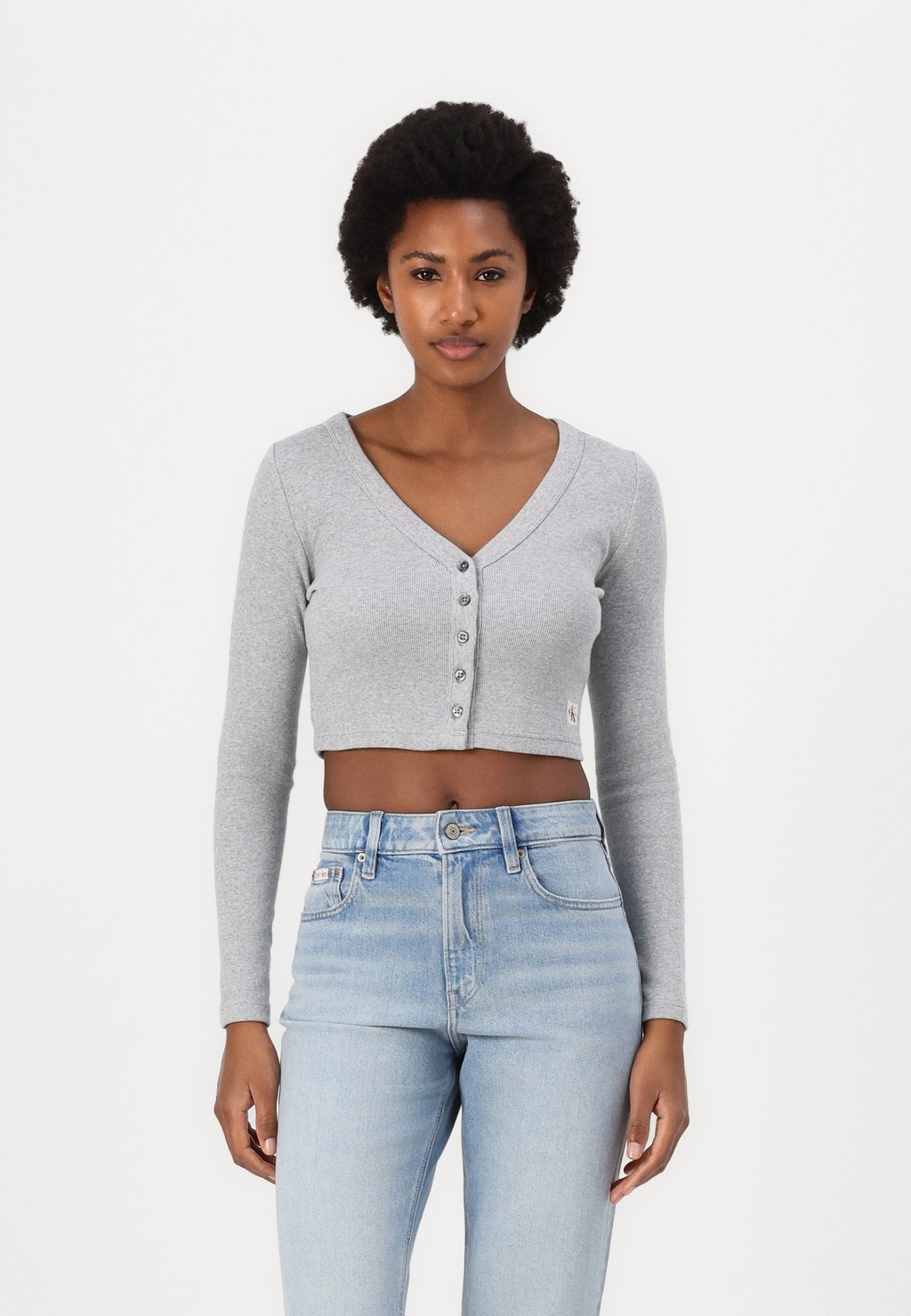 Кардиган Calvin Klein Jeans, серый 
Кардиган Calvin Klein Jeans, серый