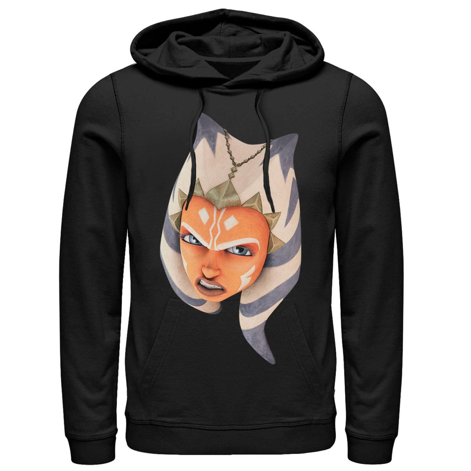 Мужская толстовка с капюшоном «Звездные войны: Войны клонов Асока» с большим лицом Licensed Character
Мужская толстовка с капюшоном «Звездные войны: Войны клонов Асока» с большим лицом Licensed Character