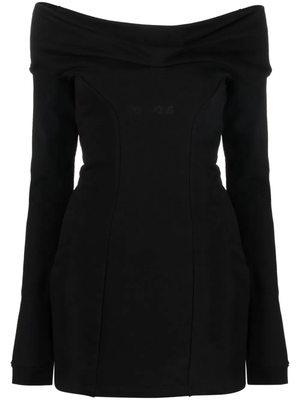 GCDS платье мини с открытыми плечами, черный
GCDS платье мини с открытыми плечами, черный