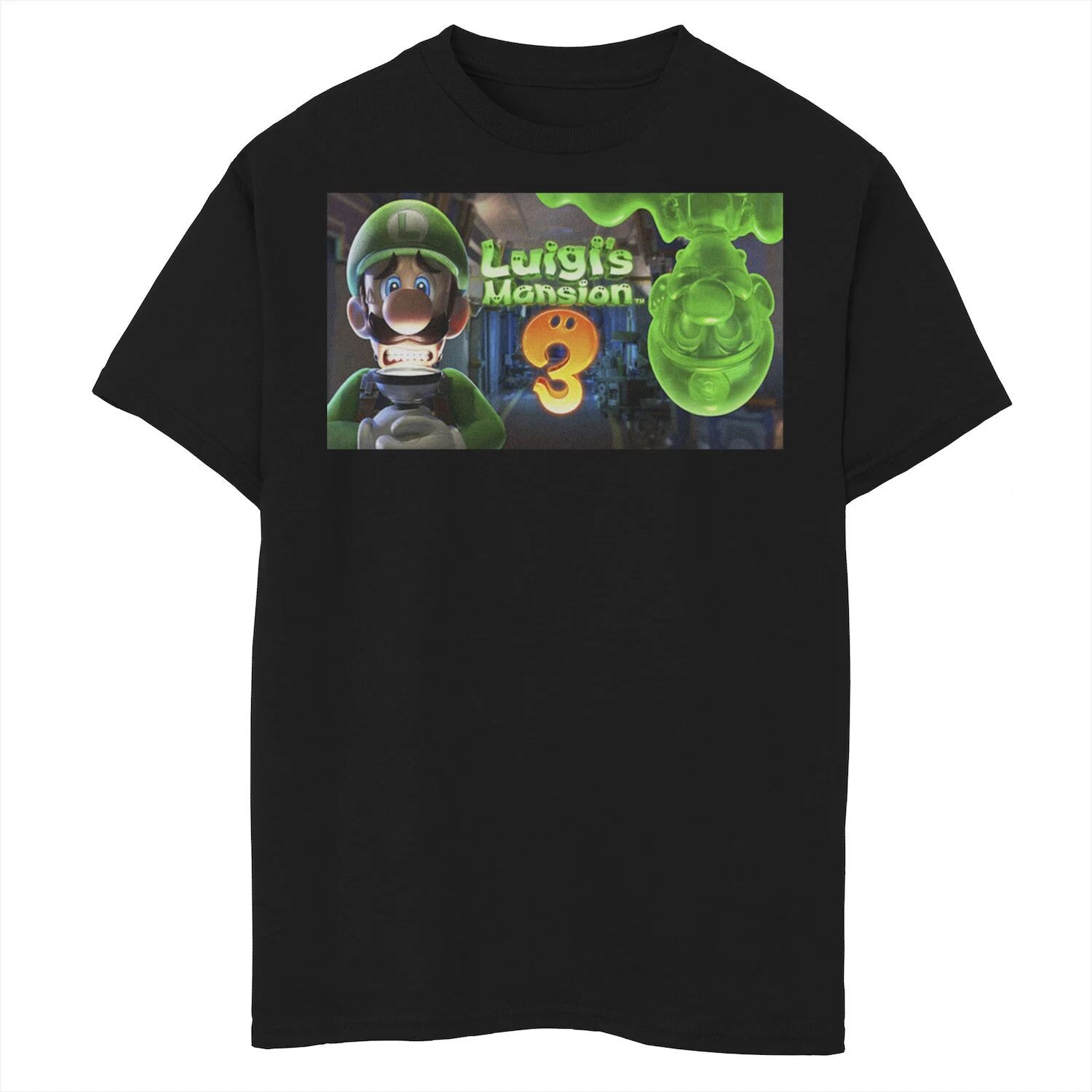 Футболка Luigi's Mansion 3 Luigi Banner с графическим рисунком для мальчиков 8–20 лет Licensed Character
Футболка Luigi's Mansion 3 Luigi Banner с графическим рисунком для мальчиков 8–20 лет Licensed Character