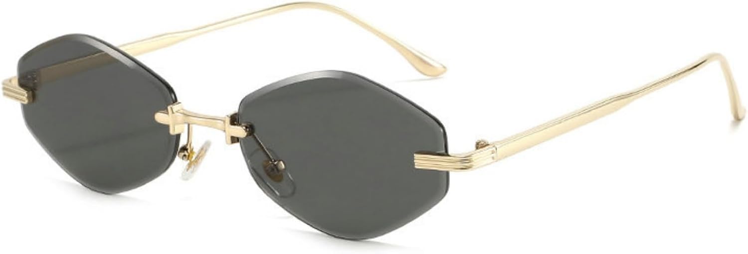 Willochra Модные панк-солнцезащитные очки без оправы из металла для женщин, стильные маленькие металлические многоугольные квадратные солнцезащитные очки для мужчин, шестиугольные солнцезащитные очки, C1
Willochra Модные панк-солнцезащитные очки без оправы из металла для женщин, стильные маленькие металлические многоугольные квадратные солнцезащитные очки для мужчин, шестиугольные солнцезащитные очки, C1