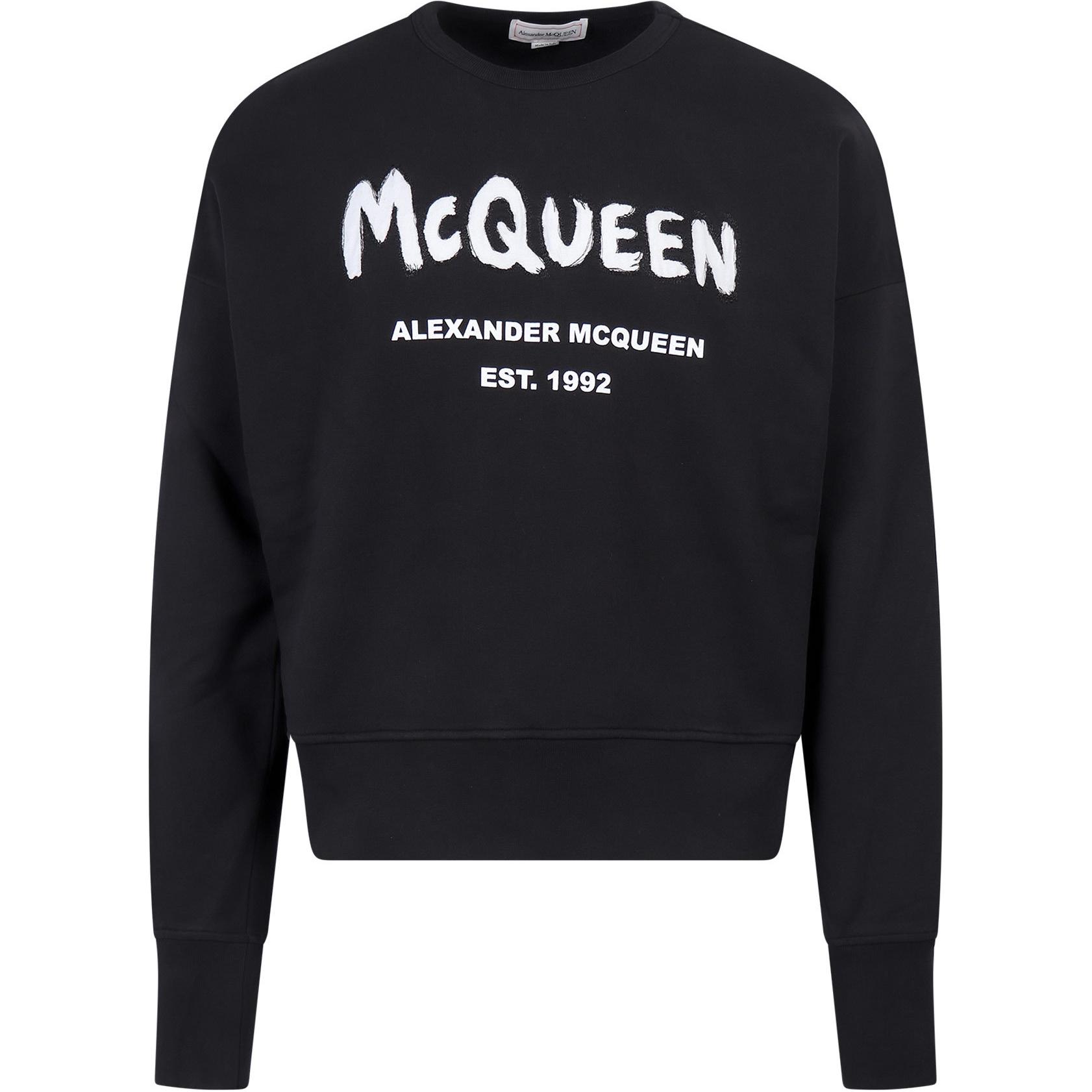 Свитшот мужской SS22 Alexander McQueen, черный
Свитшот мужской SS22 Alexander McQueen, черный