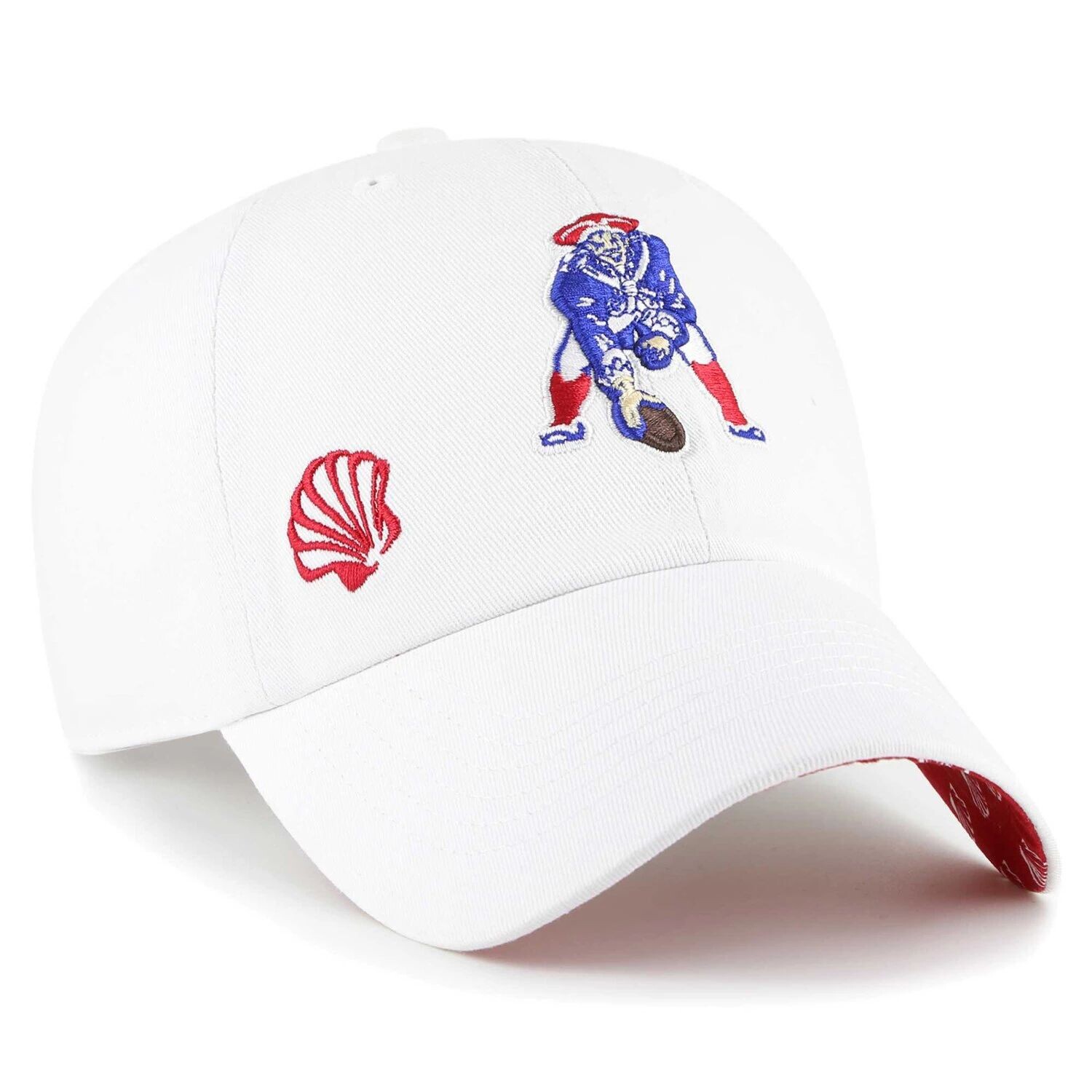 Женская регулируемая шляпа белого цвета с изображением конфетти New England Patriots '47
Женская регулируемая шляпа белого цвета с изображением конфетти New England Patriots '47