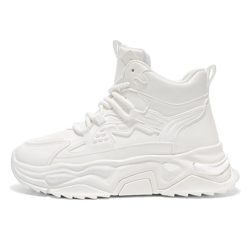 Высокие массивные кроссовки мужские PNKE, White
Высокие массивные кроссовки мужские PNKE, White