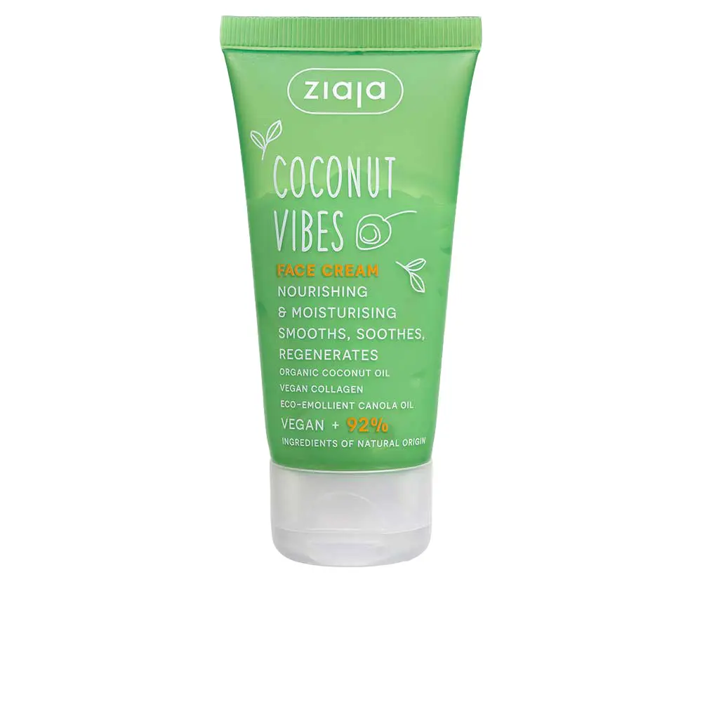 Крем для лица Coconut & orange vibes crema facial nutritiva Ziaja, 50 мл.
Крем для лица Coconut & orange vibes crema facial nutritiva Ziaja, 50 мл.