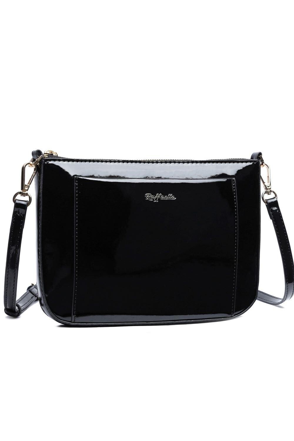 Тонкая сумка через плечо Raffaella, черный
Тонкая сумка через плечо Raffaella, черный