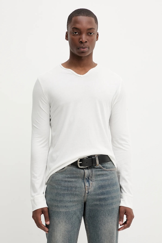 Лонгслив хлопковый Zadig&Voltaire, бежевый 
Лонгслив хлопковый Zadig&Voltaire, бежевый