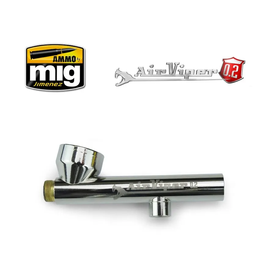 Корпус аэрографа Air Viper с гравитационной подачей, Airbrushes & Accessories (AMMO by Mig Jimenez)
Корпус аэрографа Air Viper с гравитационной подачей, Airbrushes & Accessories (AMMO by Mig Jimenez)