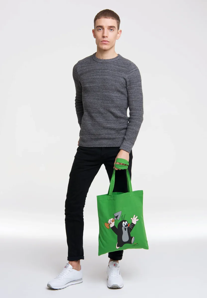 Сумка с ручкой LOGOSHIRT "Хлопковая сумка The Little Mole" с классным принтом, зеленый
Сумка с ручкой LOGOSHIRT "Хлопковая сумка The Little Mole" с классным принтом, зеленый