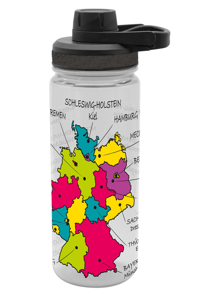 Geda Labels Черная бутылка для напитков с логотипом федеральных земель - 700 мл
Geda Labels Черная бутылка для напитков с логотипом федеральных земель - 700 мл