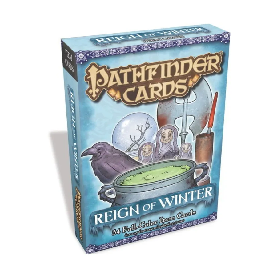 Бокс-сет Reign of Winter Item Cards, Pathfinder Roleplaying Game (1st Edition) - Pathfinder Cards - Item Cards
Бокс-сет Reign of Winter Item Cards, Pathfinder Roleplaying Game (1st Edition) - Pathfinder Cards - Item Cards