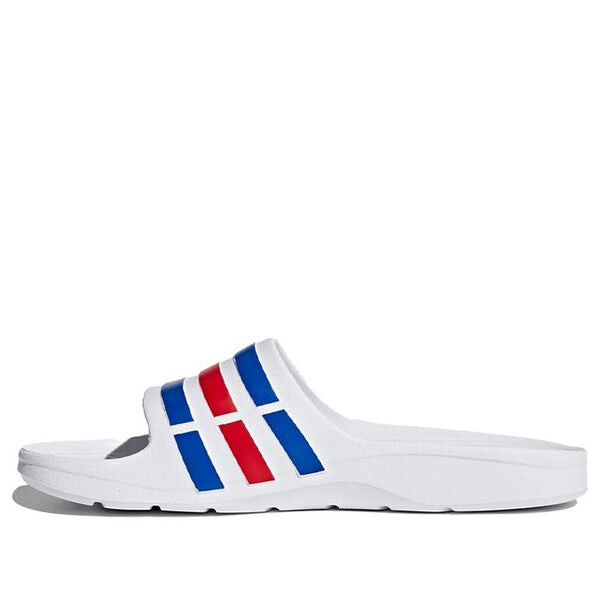 Тапочки adidas Duramo Slides 'White Blue Red', белый
Тапочки adidas Duramo Slides 'White Blue Red', белый