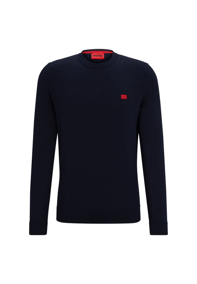 Свитер - вязаный свитер San Cassius с круглым вырезом хлопок однотонный Hugo, синий
Свитер - вязаный свитер San Cassius с круглым вырезом хлопок однотонный Hugo, синий