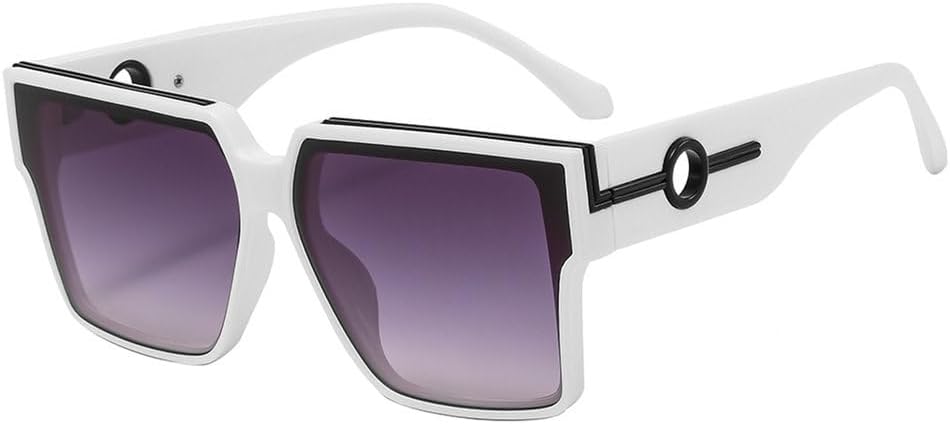 Женские солнцезащитные очки в винтажном стиле с крупной оправой, мужские модные роскошные солнцезащитные очки с защитой от УФ-излучения UV400, белые, один размер TYUVIVO, White
Женские солнцезащитные очки в винтажном стиле с крупной оправой, мужские модные роскошные солнцезащитные очки с защитой от УФ-излучения UV400, белые, один размер TYUVIVO, White