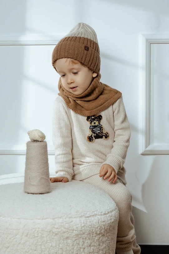 Детская шерстяная шапка RICARDIN Jamiks, коричневый
Детская шерстяная шапка RICARDIN Jamiks, коричневый