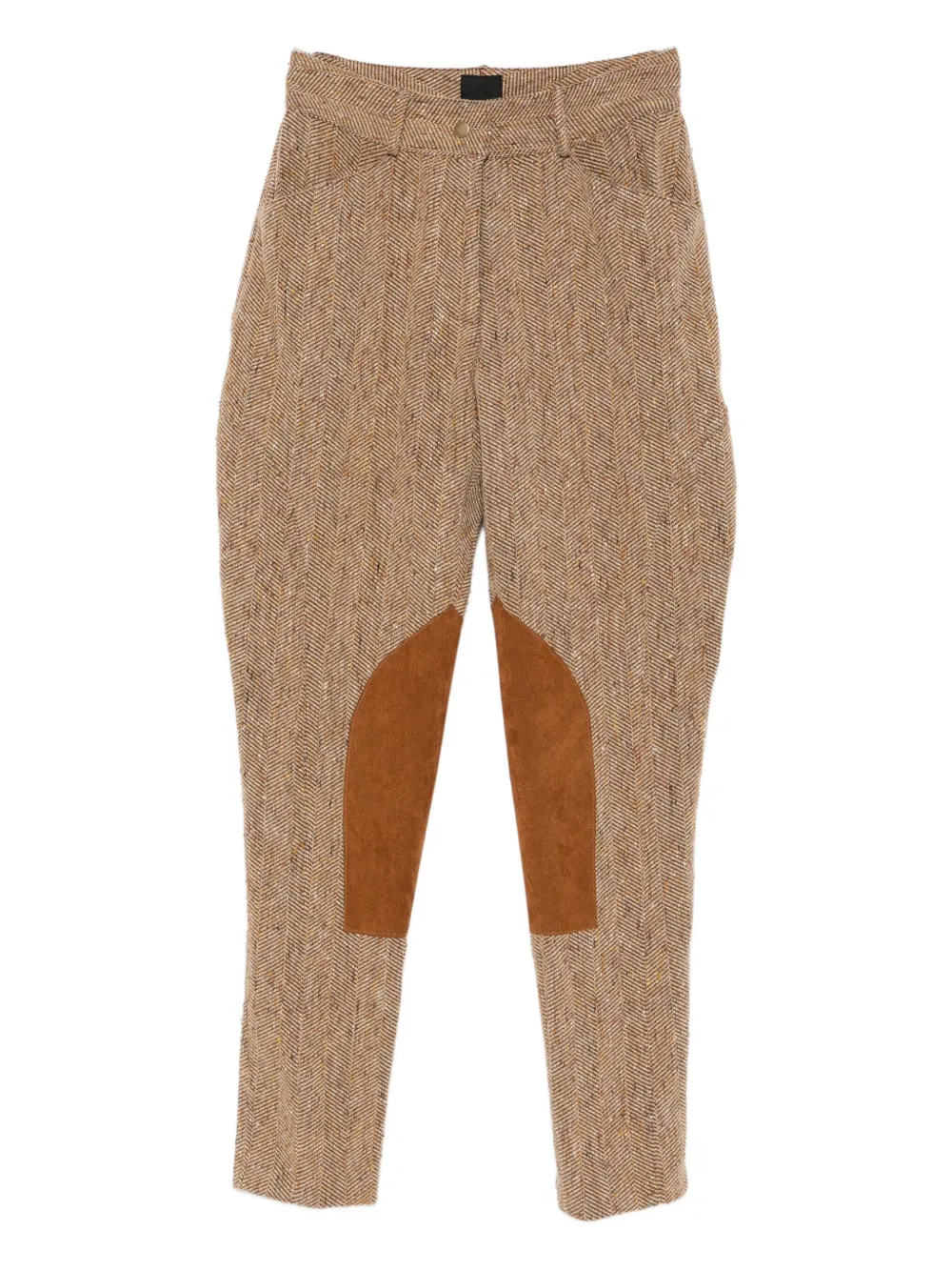 Брюки с узором шеврон Anna Sui, коричневый
Брюки с узором шеврон Anna Sui, коричневый