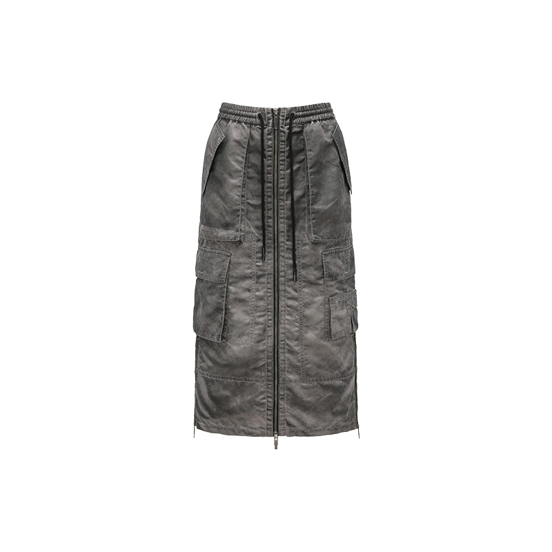 Карго-юбка-шорты женская dark gray Feng Chen Wang, темно-серый
Карго-юбка-шорты женская dark gray Feng Chen Wang, темно-серый