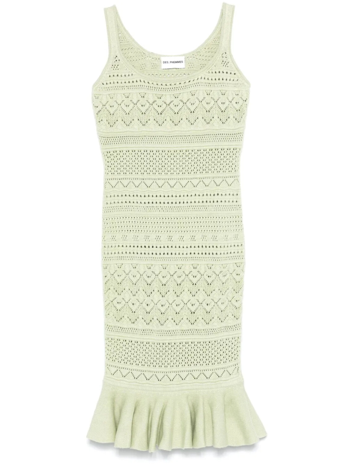 DES PHEMMES трикотажное платье миди, зеленый
DES PHEMMES трикотажное платье миди, зеленый
