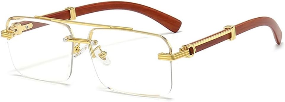 Солнцезащитные очки без оправы квадратной формы с имитацией древесной текстуры для женщин и мужчин в стиле ретро, дизайнерские очки с защитой от УФ-излучения UV400 UJNHGQ, Transparent
Солнцезащитные очки без оправы квадратной формы с имитацией древесной текстуры для женщин и мужчин в стиле ретро, дизайнерские очки с защитой от УФ-излучения UV400 UJNHGQ, Transparent