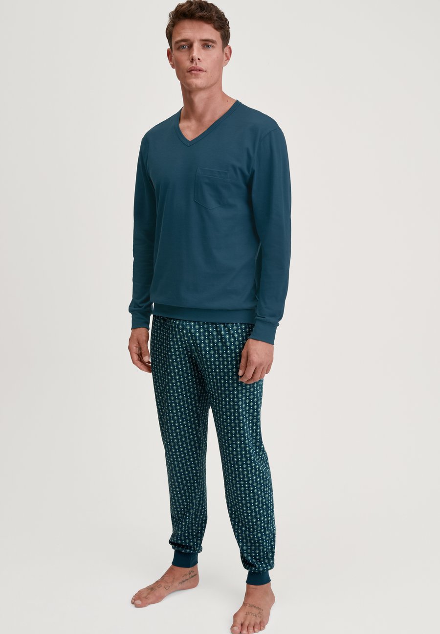 Пижамный комплект Calida BÜNDCHEN SET, Deep Petrol/Teal
Пижамный комплект Calida BÜNDCHEN SET, Deep Petrol/Teal