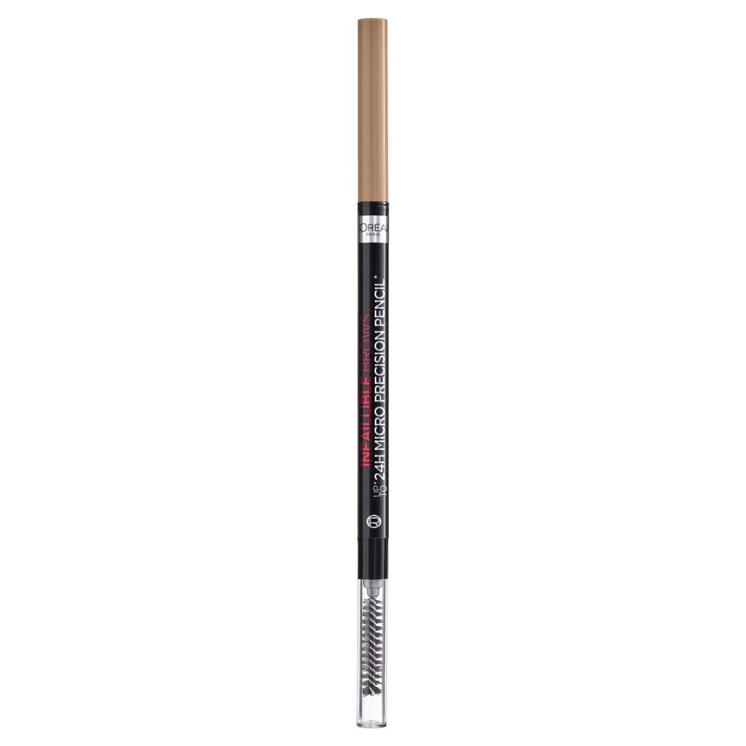 Карандаш для бровей infaillible brows 24h micro precision pencil Loreal Paris, 101 - blonde, количество 1 шт.
Карандаш для бровей infaillible brows 24h micro precision pencil Loreal Paris, 101 - blonde, количество 1 шт.