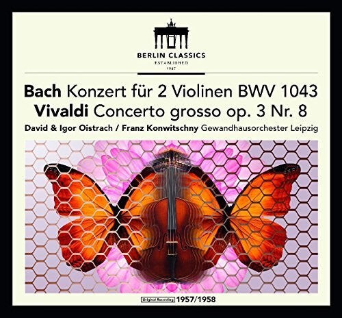 CD диск Bach, J.S. / Franck / Oistrach / Konwitschny: Bach & Vivaldi: Violin Concertos
CD диск Bach, J.S. / Franck / Oistrach / Konwitschny: Bach & Vivaldi: Violin Concertos