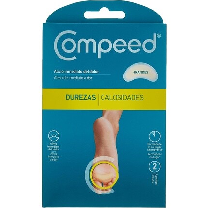Большие повязки Hardness Callus – 2 шт., Compeed
Большие повязки Hardness Callus – 2 шт., Compeed