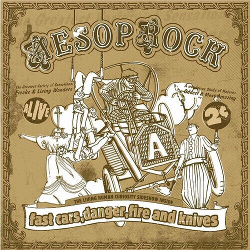 CD диск Aesop Rock: Fast Cars, Danger, Fire & Knives
CD диск Aesop Rock: Fast Cars, Danger, Fire & Knives