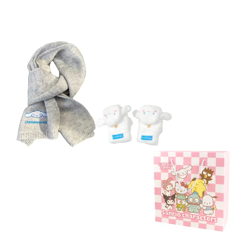 Sanrio Югуи вязаный шарф для собак унисекс, Cinnamoroll Knit Scarf+Flap Glove
Sanrio Югуи вязаный шарф для собак унисекс, Cinnamoroll Knit Scarf+Flap Glove