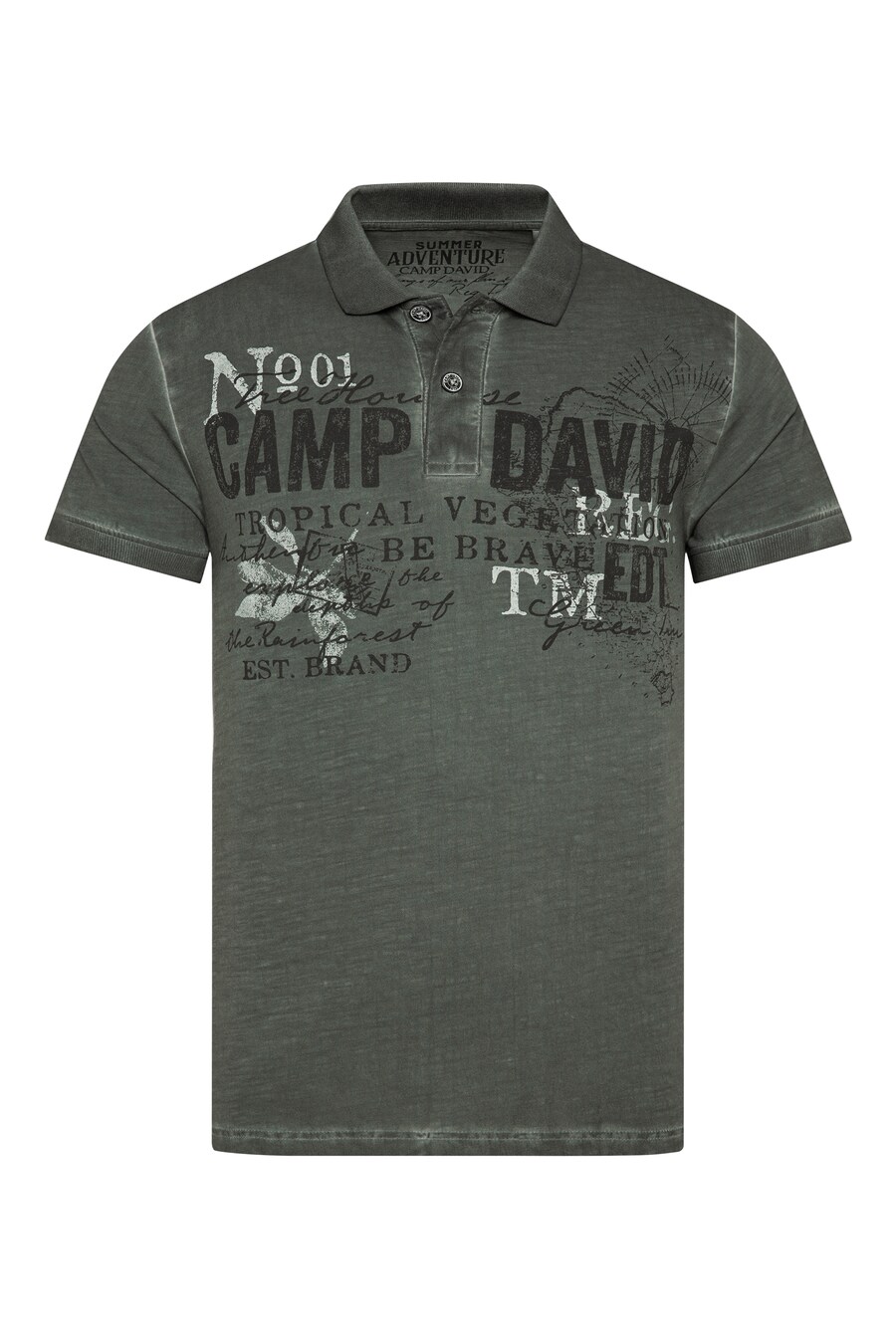Футболка CAMP DAVID, Green
Футболка CAMP DAVID, Green