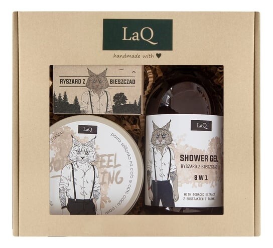 Набор косметики для ухода Рысь, 3 шт. LaQ
Набор косметики для ухода Рысь, 3 шт. LaQ
