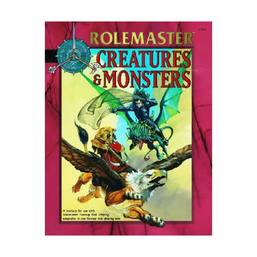 Creatures & Monsters, Rolemaster Fantasy Role Playing (4th Edition), мягкая обложка
Creatures & Monsters, Rolemaster Fantasy Role Playing (4th Edition), мягкая обложка