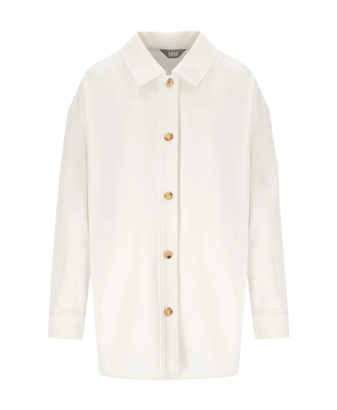 Рубашка-Куртка с запятой Max Mara, белый
Рубашка-Куртка с запятой Max Mara, белый