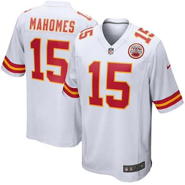 Мужская футболка Patrick Mahomes Kansas City Chiefs белая Nike
Мужская футболка Patrick Mahomes Kansas City Chiefs белая Nike