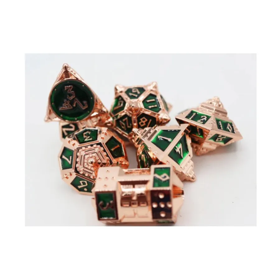 Набор кубиков Poly — Изумрудный метеоритный дождь (7), Dice Sets - Metal Role Playing Games Dice 51
Набор кубиков Poly — Изумрудный метеоритный дождь (7), Dice Sets - Metal Role Playing Games Dice 51