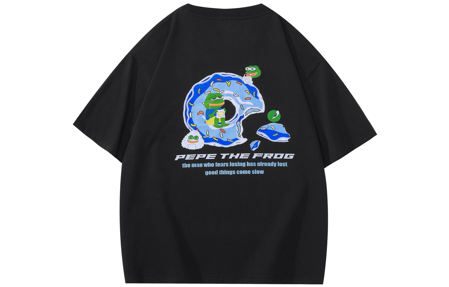 Футболка унисекс Pepe The Frog, бежево-абрикосовая
Футболка унисекс Pepe The Frog, бежево-абрикосовая