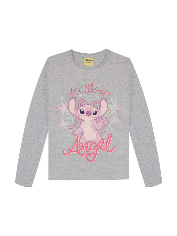 Рубашка Stitch Angel с длинными рукавами серого цвета ONOMATO!
Рубашка Stitch Angel с длинными рукавами серого цвета ONOMATO!