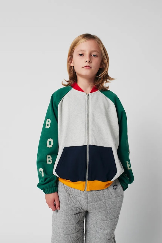 Детская хлопковая толстовка Bobo Choses, серый
Детская хлопковая толстовка Bobo Choses, серый