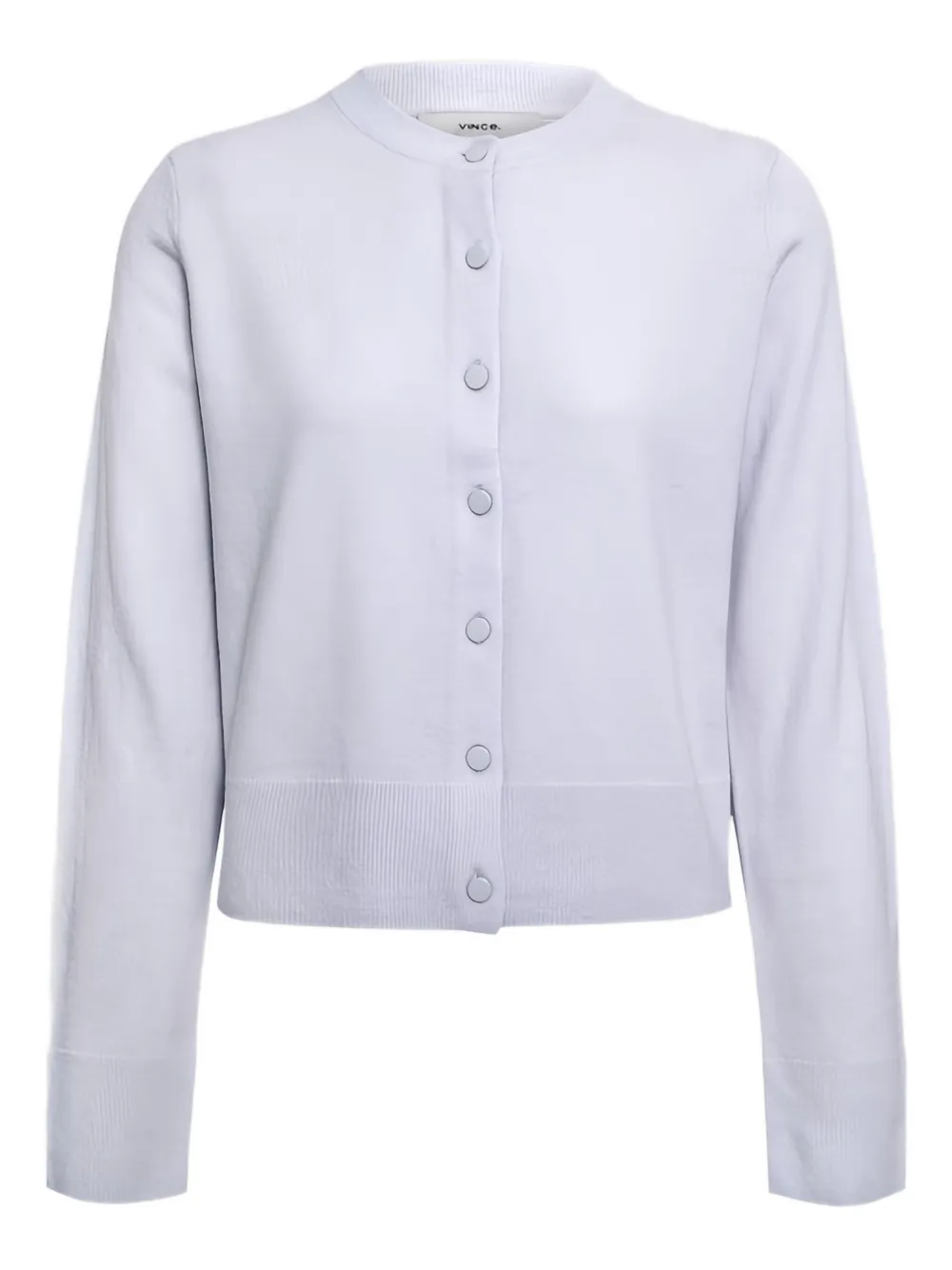 Кардиган с круглым вырезом Vince, белый
Кардиган с круглым вырезом Vince, белый