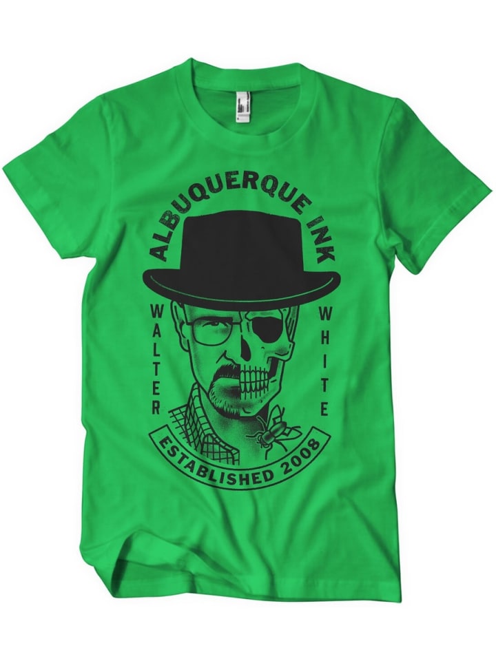Футболка Albuquerque Ink T-Shirt Breaking Bad, зеленый
Футболка Albuquerque Ink T-Shirt Breaking Bad, зеленый