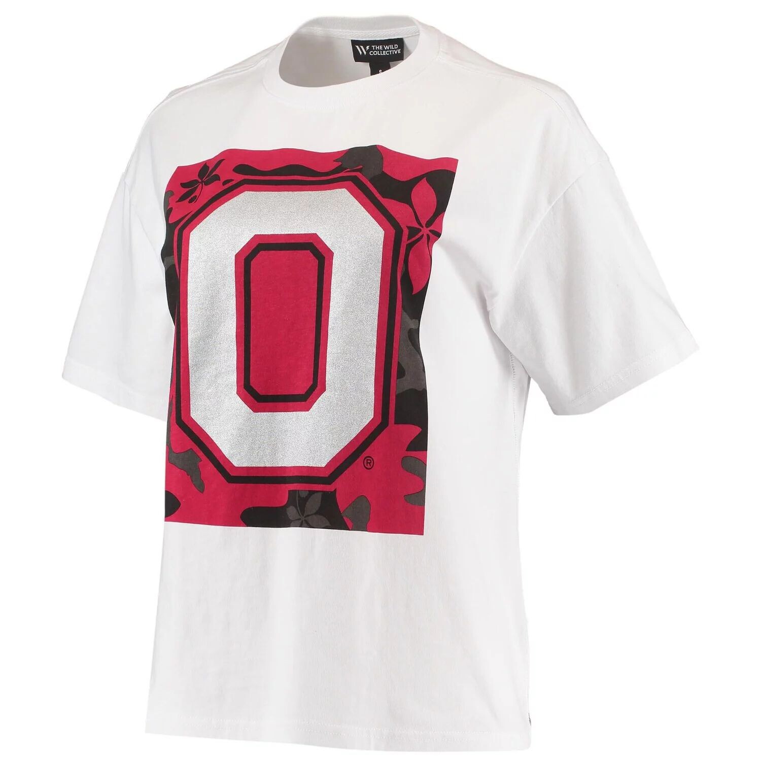 Женская белая футболка с камуфляжным принтом The Wild Collective Ohio State Buckeyes, Белый, Женская белая футболка с камуфляжным принтом The Wild Collective Ohio State Buckeyes
Женская белая футболка с камуфляжным принтом The Wild Collective Ohio State Buckeyes, Белый, Женская белая футболка с камуфляжным принтом The Wild Collective Ohio State Buckeyes