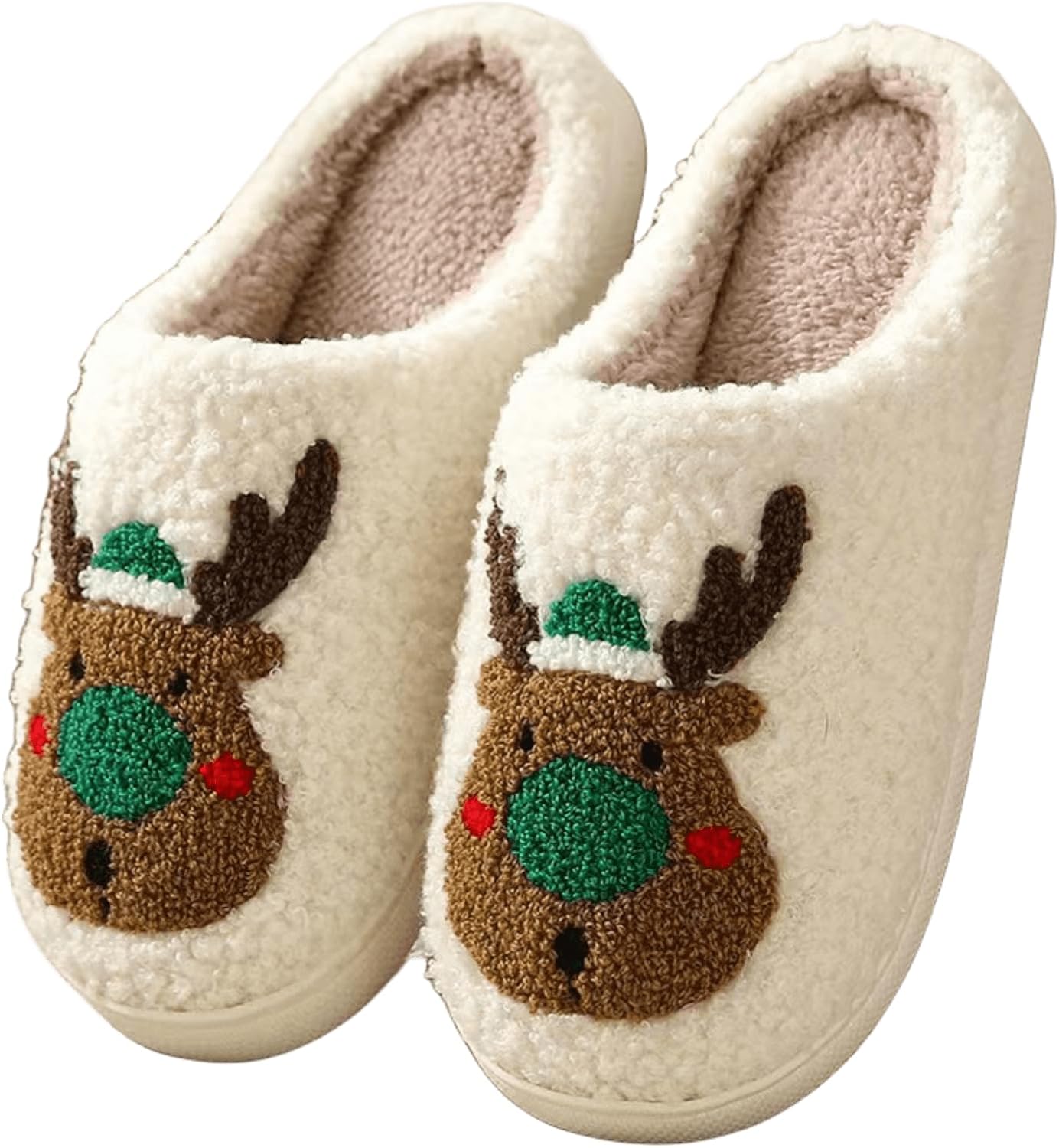 Милые тапочки с санта-оленями для женщин и мужчин, пушистые кавайные тапочки для Рождества, мягкие тапочки для женщин и мужчин Zigihos, зеленый
Милые тапочки с санта-оленями для женщин и мужчин, пушистые кавайные тапочки для Рождества, мягкие тапочки для женщин и мужчин Zigihos, зеленый